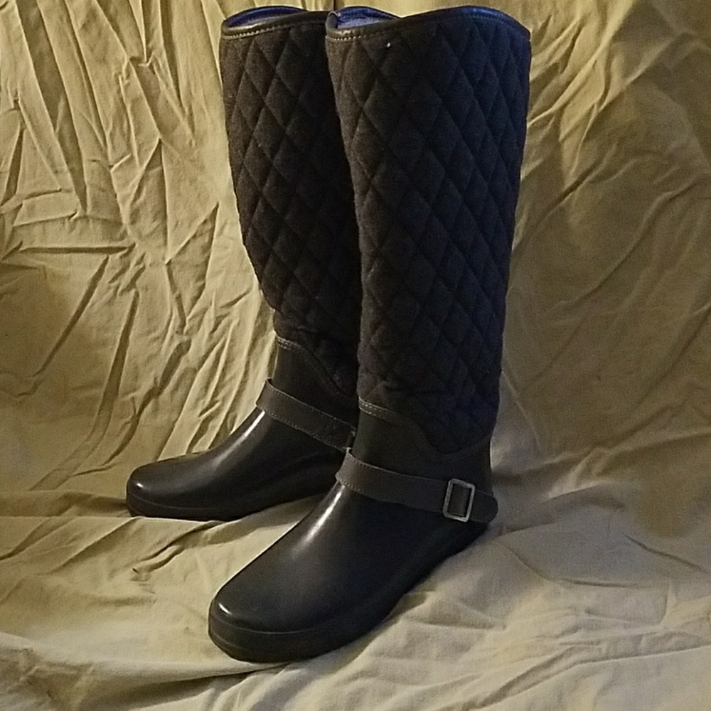 Sperry Quilted Rainboots